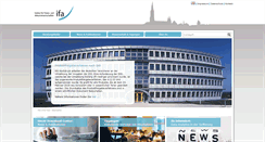 Desktop Screenshot of ifa-ulm.de